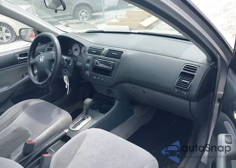 2002 Honda Civic Lx from USA, damaged, VIN 1HGES16562L040448